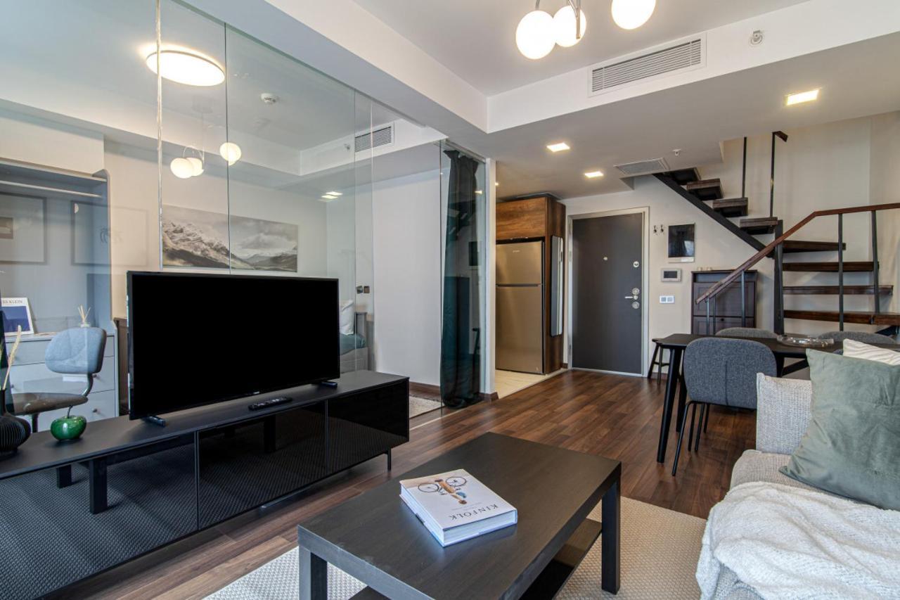 Sleek Residence Flat With Great Location In Sisli Isztambul Kültér fotó