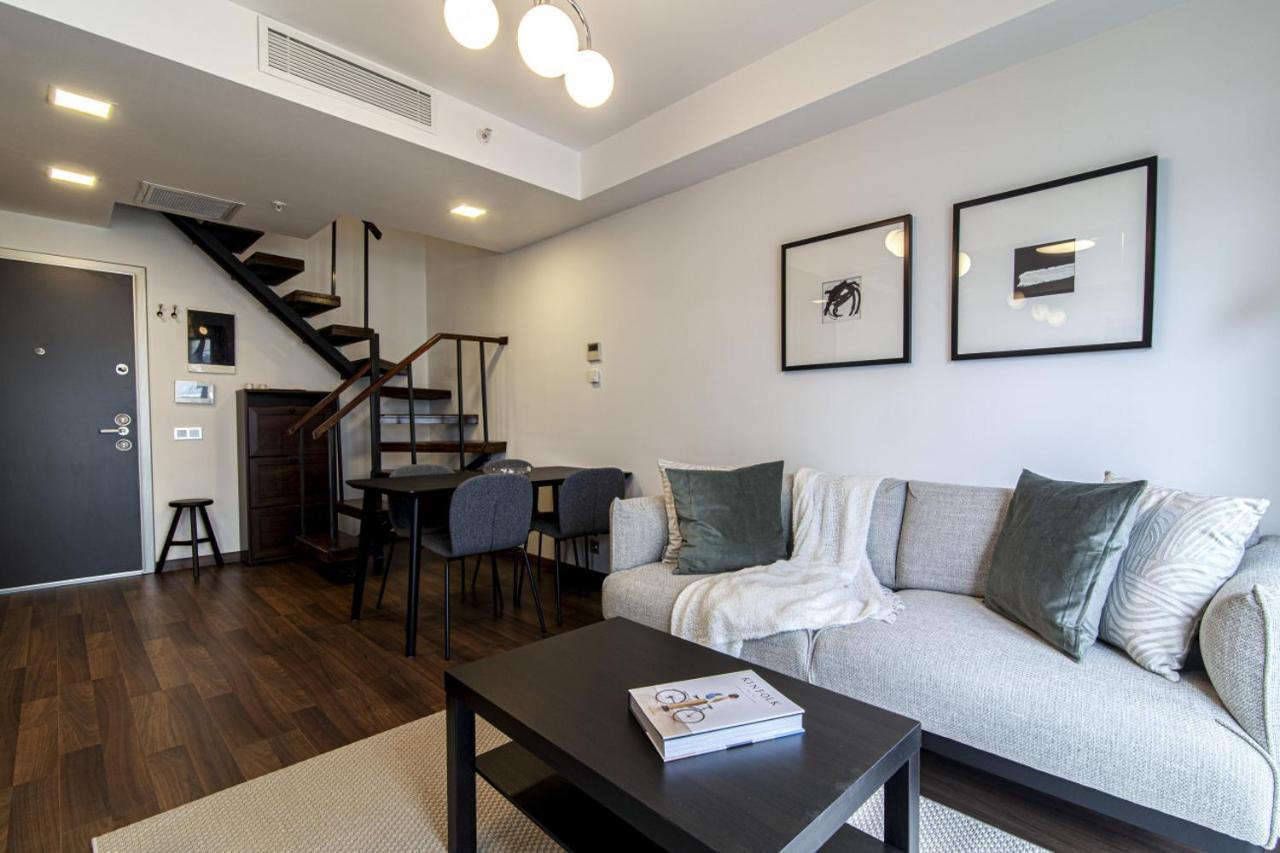 Sleek Residence Flat With Great Location In Sisli Isztambul Kültér fotó