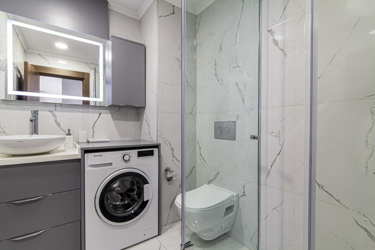Sleek Residence Flat With Great Location In Sisli Isztambul Kültér fotó